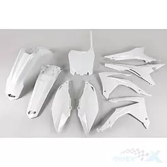 Zestaw osłon nadwozia białe UFO Plast Honda CRF 250R / 450R 13-17