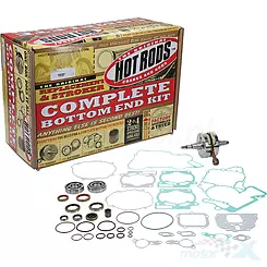 Zestaw naprawczy dołu silnika, wał korbowy, łożyska, uszczelniacze, uszczelki, Hot Rods CBK0004