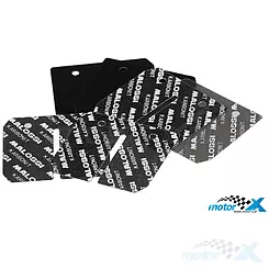 Płytki zaworu membranowego Malossi VL6 Karbonit, Aprilia / Derbi / Gilera / Minarelli AM