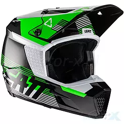 Kask motocyklowy Offroad LEATT MOTO 3.5 V22 BLACK