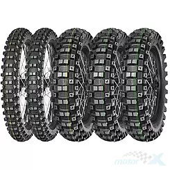 Opona motocyklowa offroad Mitas 90/100-16 TERRA FORCE-EX MH SUPER SOFT (PODWÓJNY ZIELONY PASEK) 51M TT tył