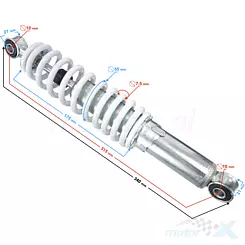 Amortyzator przedni ATV Barton Thor 125