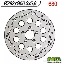 Tarcza hamulcowa NG 680