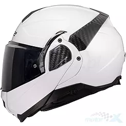 Kask szczękowy LS2 FF910 Advant II Solid Połysk Biały