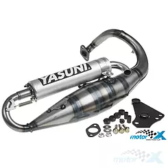 Tłumik Yasuni R Aluminium, Peugeot AC / LC vertical (homologacja)