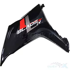 Osłona przednia boczna lewa czerwona Barton Blade-R 125