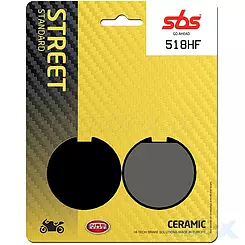 Klocki hamulcowe ceramiczne SBS Ceramic Street 518HF