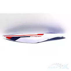 Osłona tylna górna lewa biało-niebieska Barton Sprint 2