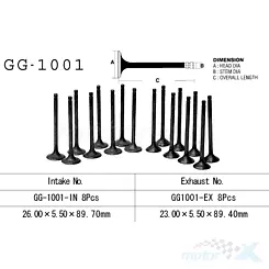 Zawór ssący Vesrah GG-1001-IN