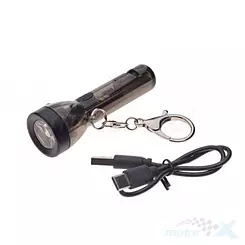 Mini latarka LED, 200mAh, wodoodporna, do kluczy