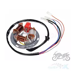 Stator iskrownik, stojan alternatora, Simson s51 elektr 6v tajwan