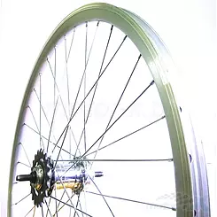 Felga tylna, koło rowerowe 26", torpedo, stożkowe