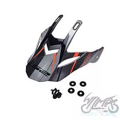 Daszek kasku mx436 evo knight titan orange