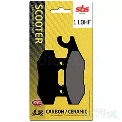 Klocki hamulcowe ceramiczne SBS Ceramic Street 119HF