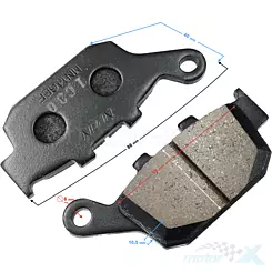 Klocki hamulcowe tylne VOGE 650DS