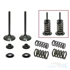 Zawory ssące, stalowe, 35x5.45x84.6mm, kompletne, Psychic Motorsports XU-09503IK HONDA CRF 450 X '05-'16 (MX-09503I)