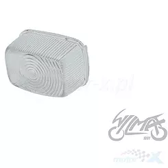 Klosz kierunkowskazu biały, przód, MBK Booster NG / Yamaha BWS NG