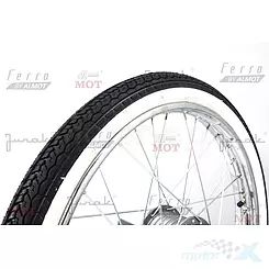 Opona motorowerowa 19x2.25 m853 z białym bokiem