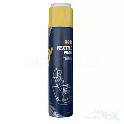 Pianka do czyszczenia tapicerki i tkanin, z gąbką, Mannol Textile Foam 9931, 650ml