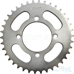 Zębatka tylna 428 38 zębów, 64mm otwór, 80mm przekątna, Abiwa 4283864, Junak 901 RS / 122 RS