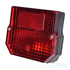 Lampa tylna z podświetleniem tablicy, uniwersalna, WM Motor 2431, MZ ETZ