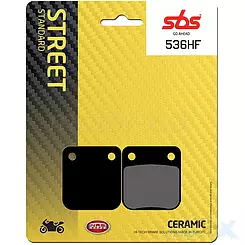 Klocki hamulcowe ceramiczne SBS Ceramic Street 536HF