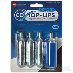 Naboje CO2 do pompowania opon, 16g, 4 sztuki