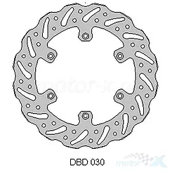 Tarcza hamulcowa, przednia, wave, Delta Braking DBD030 (NG320)