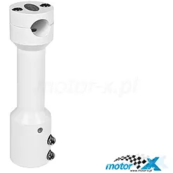 Adapter kierownicy Downhill TNT, biały, MBK Nitro / Yamaha Aerox