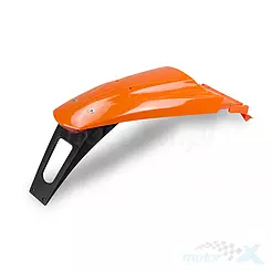 Błotnik tylny, pomarańczowy z światłem LED UFO Plast KT03015127