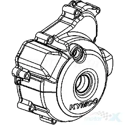 Pokrywa silnika lewa Kymco CK-1 125