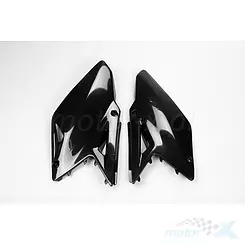 Osłony tylne górne komplet czarny UFO Plast Suzuki RMZ 450 08-17 (drobne rysy)