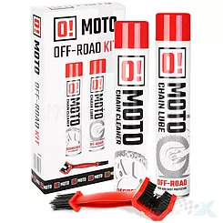 Zestaw do czyszczenia i smarowania łańcucha Off Road O!-MOTO Chain Care and Protection 2+1