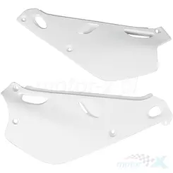 Osłony tylne górne komplet białe UFO Plast Yamaha YZ 80 93-01