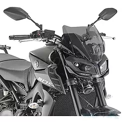 Szyba czołowa, przyciemniana, 28x36.5cm, Kappa, KA2132, Yamaha MT-09