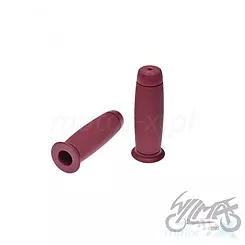 Guma kierownicy 7/8"+1" 124mm czerwona