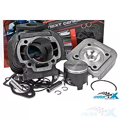 Cylinder kompletny z głowicą Parmakit Racing 70cc sworzeń 10mm Minarelli stojące