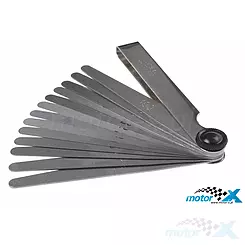 Szczelinomierz 13 elementów 0.05 do 1.00 mm metalowy Tec