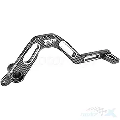 Dźwignia hamulca nożnego TNT Light, carbon, Aprilia / Derbi / Gilera