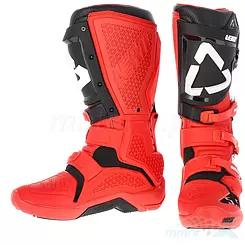 Buty motocyklowe Cross LEATT 5.5 FLEXLOCK RED