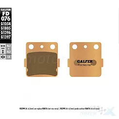 Klocki hamulcowe Galfer Sintered Off-Road FD076G1397