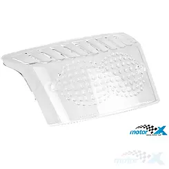 Klosz lampy tylnej TNT, biały, MBK Booster 04- / Yamaha BWS 04-