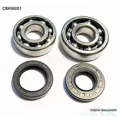 Łożyska wału korbowego z uszczelniaczami Bearing Worx CBK90001 (NTN) (MADE IN JAPAN) (24-1023)