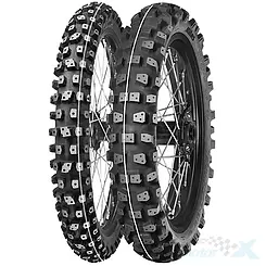 Opona motocyklowa offroad Mitas 110/90-19 TERRA FORCE-EX HT ICE 62M TT (BIAŁY PASEK) tył