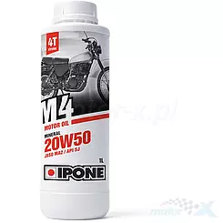 Olej do motocykli zabytkowych Ipone M4 20W50 mineralny 1L