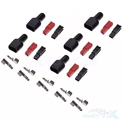 Złącze, wtyczka, wytrzymałe gniazdo, max 40A, 5 sztuk, WM Motor AA16626