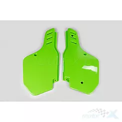 Osłony tylne górne komplet zielony UFO Plast Kawasaki KX 125 / 250 88-89 / KX 500 88-02 / KDX 200 90-94