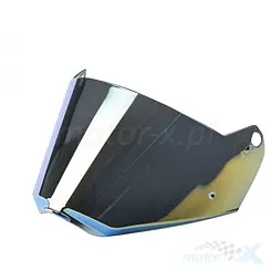 Szyba kasku LS2 MX436 lustrzana złota, na pinlock