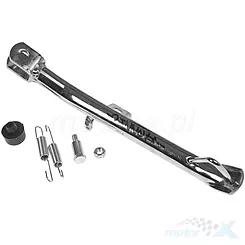Podstawa boczna Buzzetti, chrom, Gilera Runner 50 97-00 / Runner FX 125 97-02 / Runner FXR 180 97-02