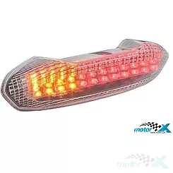Lampa STR8 LED Lexus Style z kierunkowskazami, Piaggio NRG Power (E)